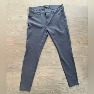 Liverpool Grey Stretchy Skinny Jeans Jeggings Womens size 8 29